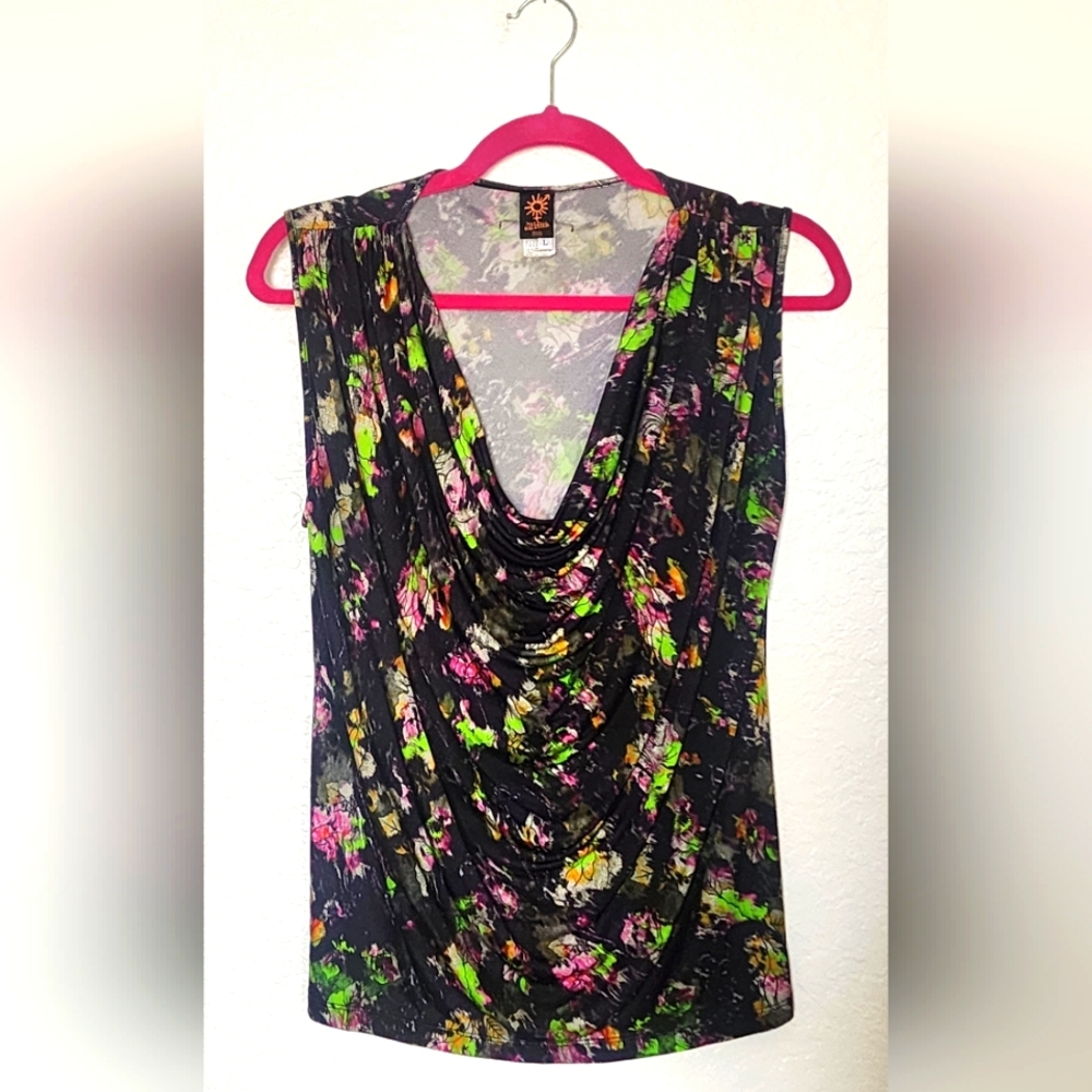 Jean Paul Gaultier Women's Vintage 2000s Soleil Top. Size L